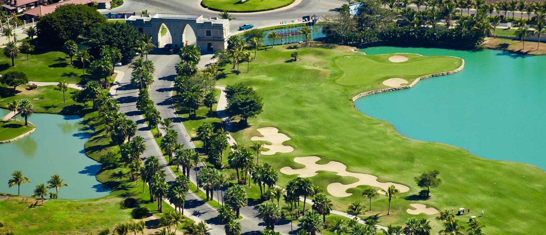 Real photograph of El Tigre Golf Club, Riviera Nayarit in Mexico